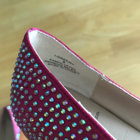 BRAND NEW STEVE MADDEN SPARKLY FLAT IN PINK - Picture 7 of 7